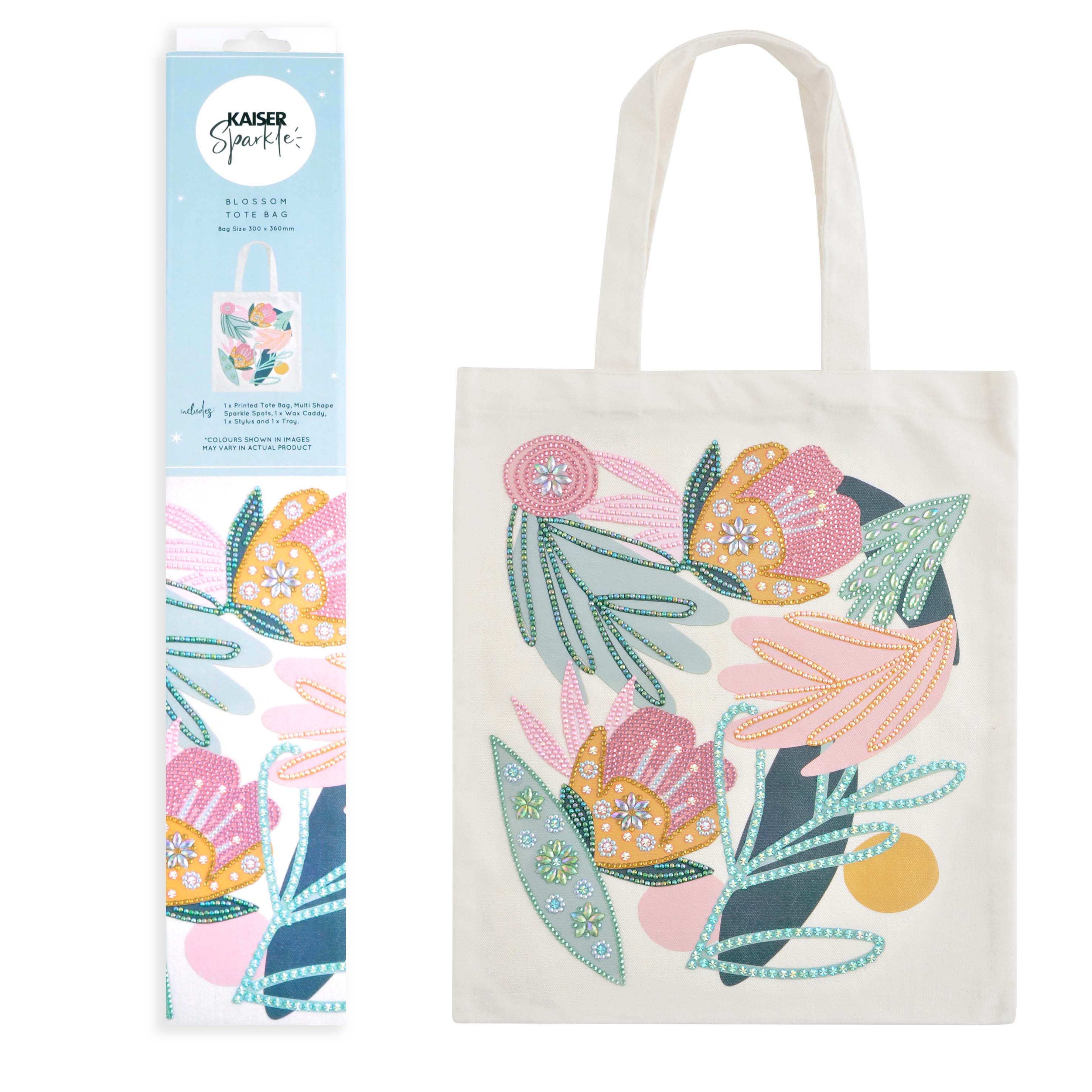 Kaiser Sparkle Tote Bag - BLOSSOM